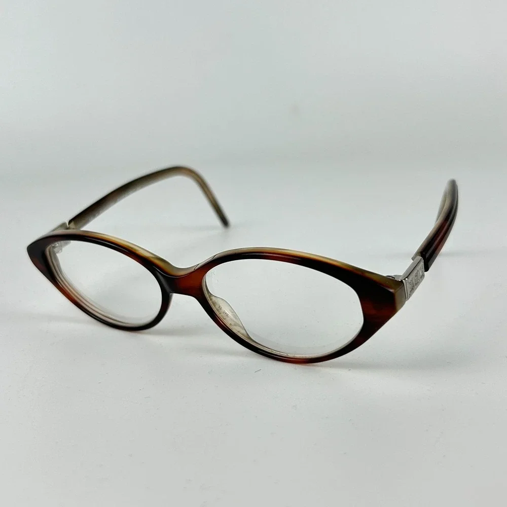 Ralph Lauren 267 TC2 Women Eyeglasses Frame Amber Round Full Rim 48-14-130 mm‎